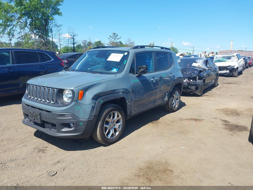 2018 Jeep Renegade VIN ZACCJBBB5JPH52115 IAAI salvage auction — SIDE, Salvage Title, sold $1,775 on 2026-07-20 (photo 2)