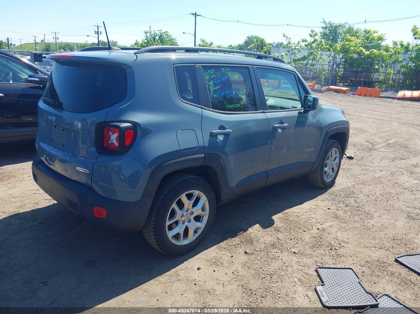 2018 Jeep Renegade VIN ZACCJBBB5JPH52115 IAAI salvage auction — SIDE, Salvage Title, sold $1,775 on 2026-07-20 (photo 4)