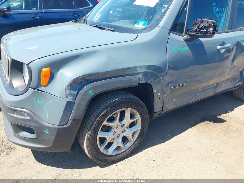 2018 Jeep Renegade VIN ZACCJBBB5JPH52115 IAAI salvage auction — SIDE, Salvage Title, sold $1,775 on 2026-07-20 (photo 6)
