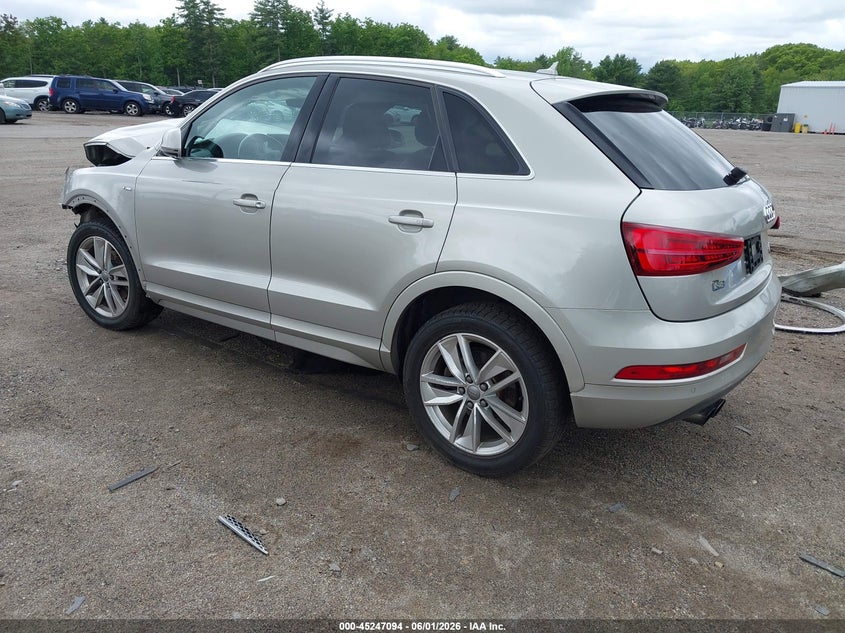 2018 Audi Q3 VIN WA1JCCFS4JR010138 IAAI salvage auction — FRONT END, Salvage (Massachusetts), sold $525 on 2026-07-24 (photo 3)