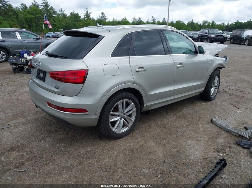 2018 Audi Q3 VIN WA1JCCFS4JR010138 IAAI salvage auction — FRONT END, Salvage (Massachusetts), sold $525 on 2026-07-24 (photo 4)