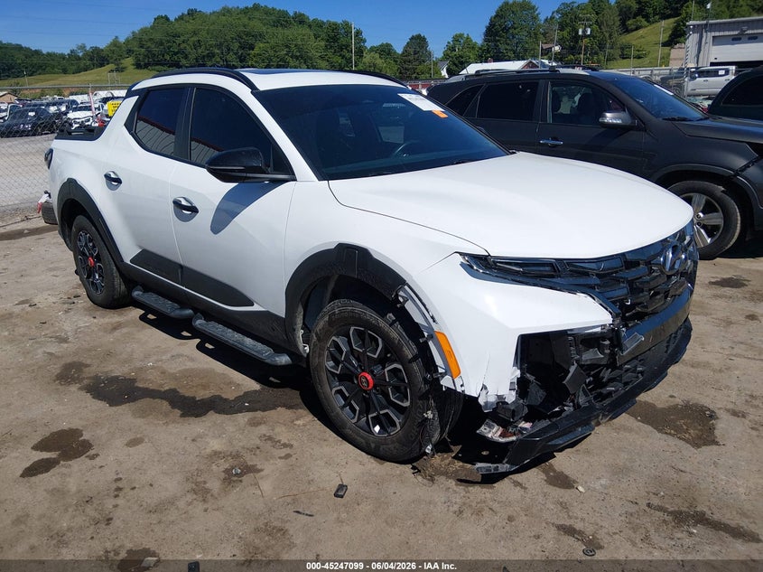 2024 Hyundai Santa cruz VIN 5NTJDDDF5RH108341 IAAI salvage auction — FRONT END, Salvage Title, sold $7,700 on 2026-07-29 (photo 1)