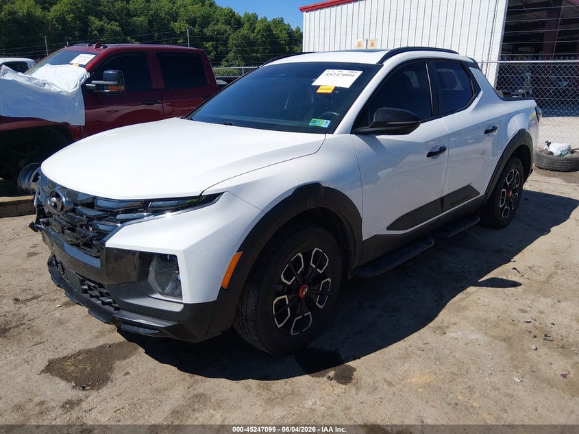 2024 Hyundai Santa cruz VIN 5NTJDDDF5RH108341 IAAI salvage auction — FRONT END, Salvage Title, sold $7,700 on 2026-07-29 (photo 2)