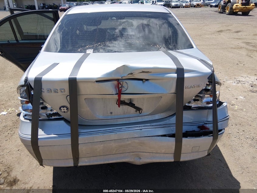 2004 Mercedes-benz C-klasse VIN WDBRF84J54F517917 IAAI salvage auction — REAR END, Salvage (New Jersey), sold $400 on 2026-07-23 (photo 6)