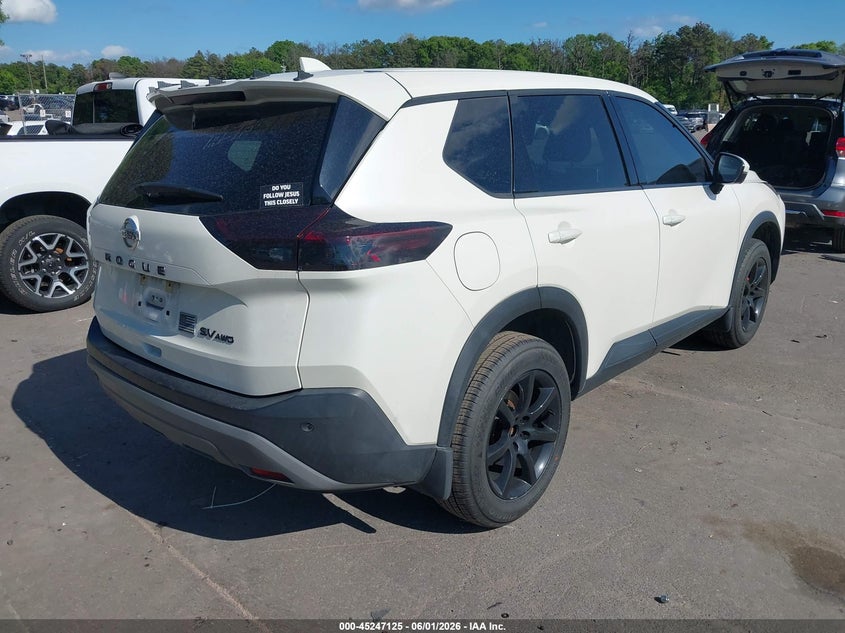 2021 Nissan Rogue VIN JN8AT3BB3MW217979 IAAI salvage auction — FRONT END, Salvage Title, sold $5,900 on 2026-07-07 (photo 4)