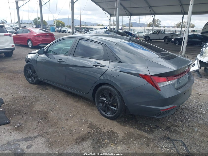 2023 Hyundai Elantra VIN KMHLM4AG4PU577925 IAAI salvage auction — FRONT END, Salvage (California), sold $2,150 on 2026-07-28 (photo 3)