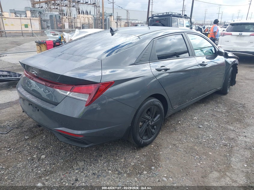 2023 Hyundai Elantra VIN KMHLM4AG4PU577925 IAAI salvage auction — FRONT END, Salvage (California), sold $2,150 on 2026-07-28 (photo 4)