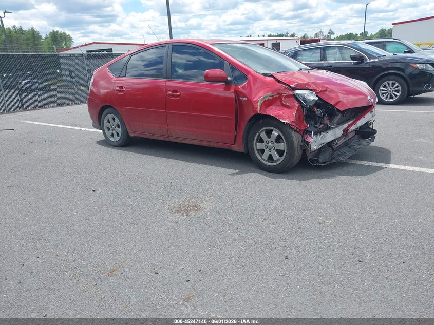2007 Toyota Prius VIN JTDKB20U173277430 IAAI salvage auction — FRONT END, Mv-907A (New York), sold $475 on 2026-07-09 (photo 1)