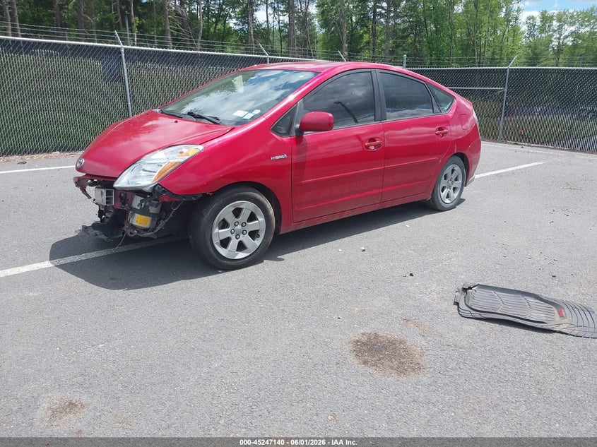2007 Toyota Prius VIN JTDKB20U173277430 IAAI salvage auction — FRONT END, Mv-907A (New York), sold $475 on 2026-07-09 (photo 2)