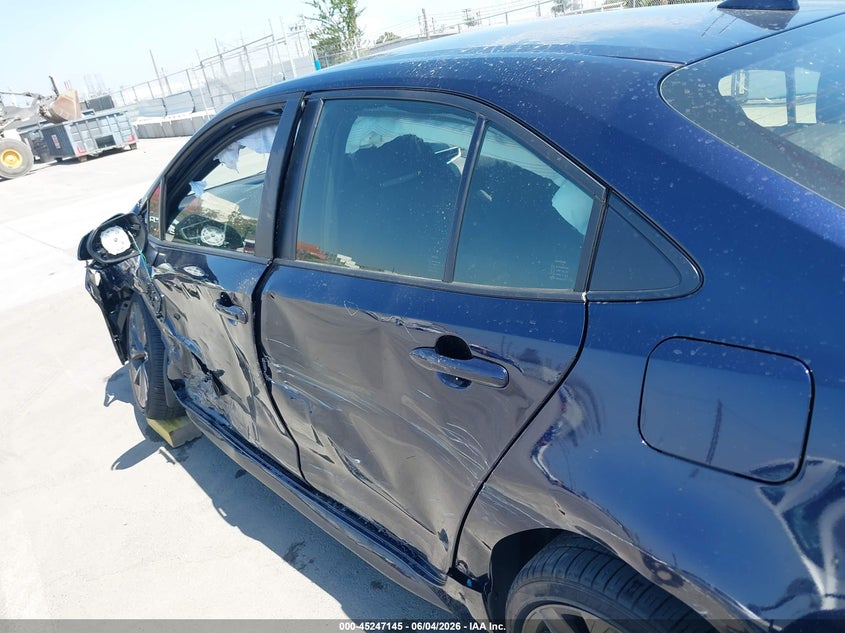 2026 Toyota Corolla VIN JTDBCMFEXT3147293 IAAI salvage auction — LEFT SIDE, Salvage Title, sold $8,775 on 2026-07-15 (photo 6)