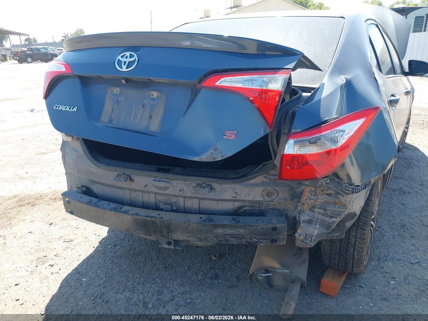 2015 Toyota Corolla VIN 5YFBURHE4FP274074 IAAI salvage auction — REAR END, Salvage (California), sold $1,650 on 2026-07-28 (photo 6)
