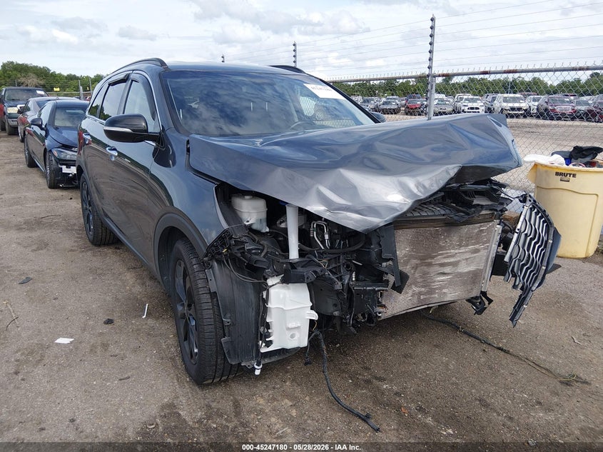 2020 Kia Sorento VIN 5XYPG4A58LG665464 IAAI salvage auction — FRONT END, Salvage Title, sold $2,850 on 2026-07-27 (photo 1)