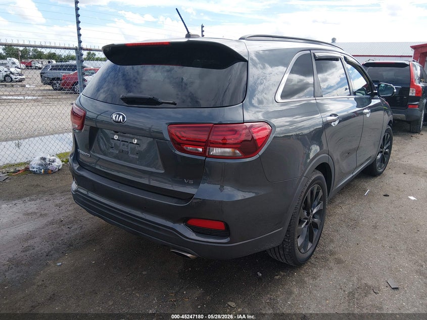 2020 Kia Sorento VIN 5XYPG4A58LG665464 IAAI salvage auction — FRONT END, Salvage Title, sold $2,850 on 2026-07-27 (photo 4)