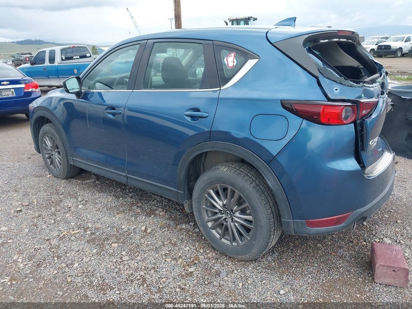2018 Mazda Cx-5 VIN JM3KFBBM6J0392378 IAAI salvage auction — REAR END, Salvage Title, sold $3,850 on 2026-07-29 (photo 3)