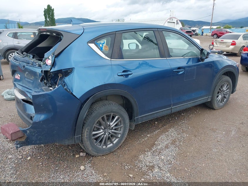 2018 Mazda Cx-5 VIN JM3KFBBM6J0392378 IAAI salvage auction — REAR END, Salvage Title, sold $3,850 on 2026-07-29 (photo 4)