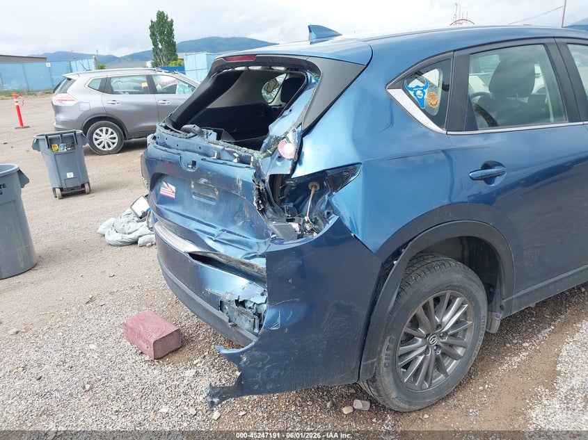2018 Mazda Cx-5 VIN JM3KFBBM6J0392378 IAAI salvage auction — REAR END, Salvage Title, sold $3,850 on 2026-07-29 (photo 6)