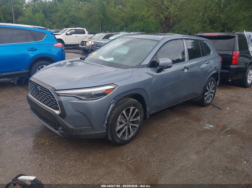 2022 Toyota Corolla cross VIN 7MUDAABG7NV036065 IAAI salvage auction — LEFT & RIGHT, Salvage Title, sold $7,575 on 2026-07-29 (photo 2)