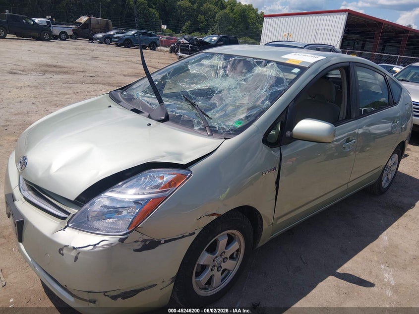 2006 Toyota Prius VIN JTDKB22U663145761 IAAI salvage auction — FRONT END, Clear (Virginia), sold $175 on 2026-07-09 (photo 2)