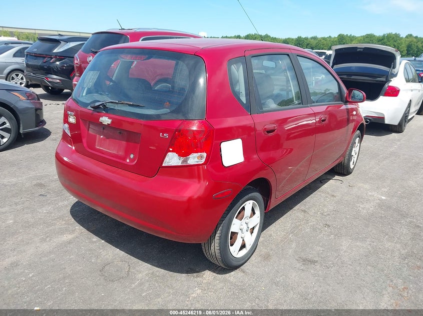 2008 Chevrolet Aveo5 VIN KL1TD66698B003812 IAAI salvage auction — NORMAL WEAR, Clear (Montana), sold $275 on 2026-07-07 (photo 4)