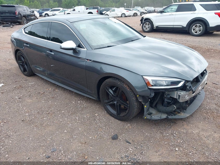 2018 Audi S5 VIN WAUB4CF52JA073929 — IAAI salvage auction photo