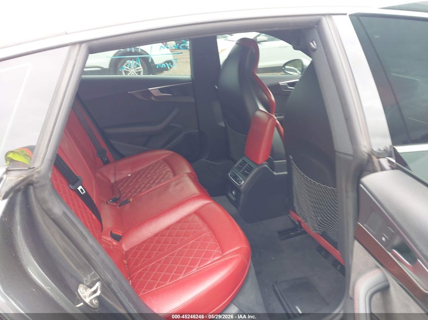 2018 Audi S5 VIN WAUB4CF52JA073929 IAAI salvage auction — FRONT END, Salvage Title, sold $9,175 on 2026-08-05 (photo 8)