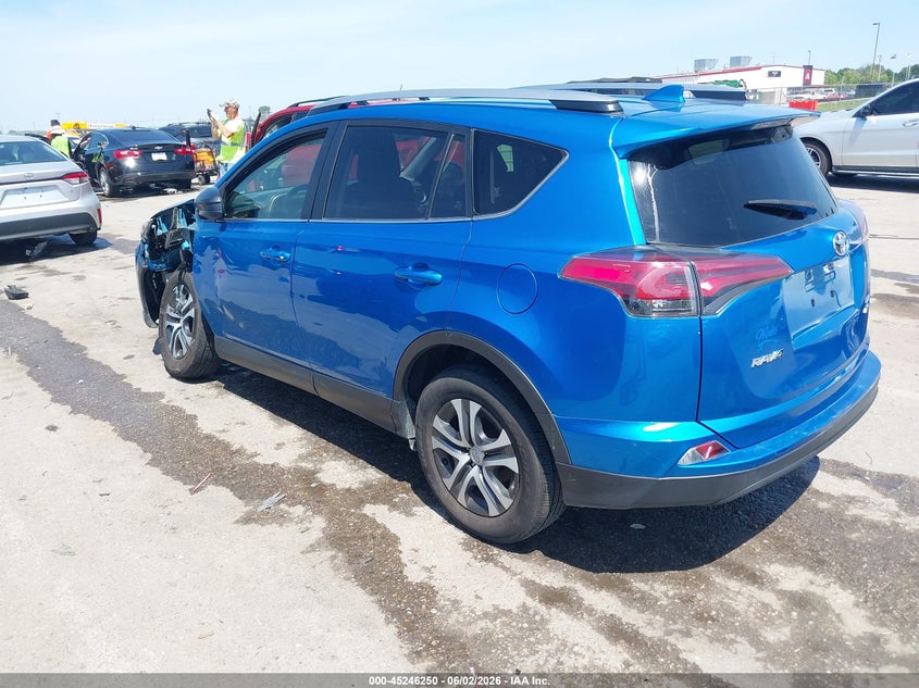 2018 Toyota Rav 4 VIN JTMBFREV7JJ187393 IAAI salvage auction — LEFT FRONT, Salvage (Missouri), sold $4,150 on 2026-07-14 (photo 3)