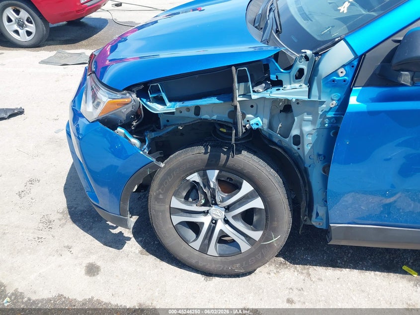 2018 Toyota Rav 4 VIN JTMBFREV7JJ187393 IAAI salvage auction — LEFT FRONT, Salvage (Missouri), sold $4,150 on 2026-07-14 (photo 6)