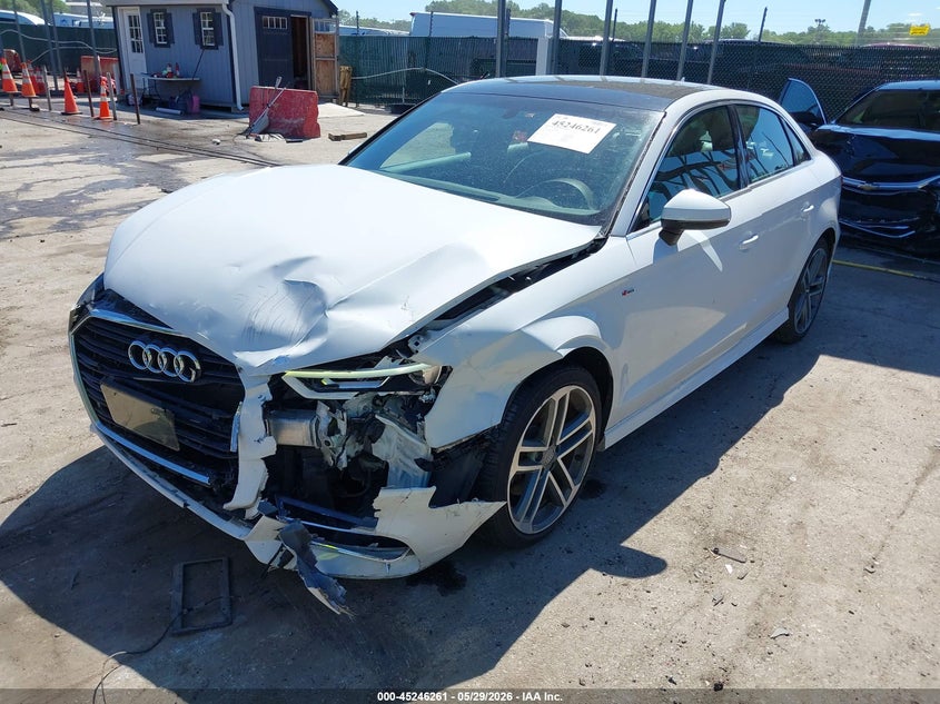 2018 Audi A3 VIN WAUJ8GFF8J1094395 IAAI salvage auction — FRONT END, Salvage - Greater Than 75% (Maryland), sold $1,900 on 2026-07-30 (photo 2)