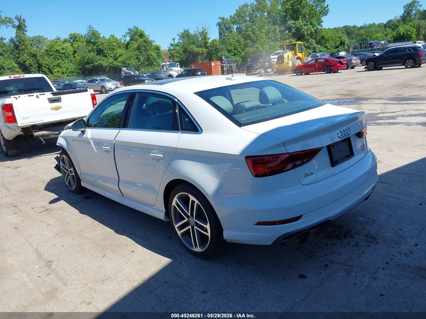 2018 Audi A3 VIN WAUJ8GFF8J1094395 IAAI salvage auction — FRONT END, Salvage - Greater Than 75% (Maryland), sold $1,900 on 2026-07-30 (photo 3)