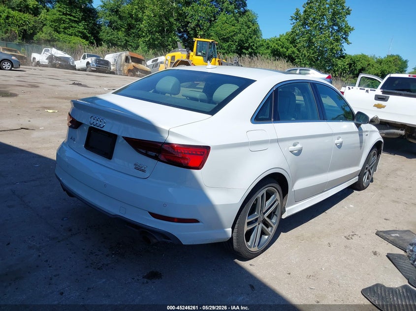 2018 Audi A3 VIN WAUJ8GFF8J1094395 IAAI salvage auction — FRONT END, Salvage Title, sold $1,900 on 2026-07-24 (photo 4)
