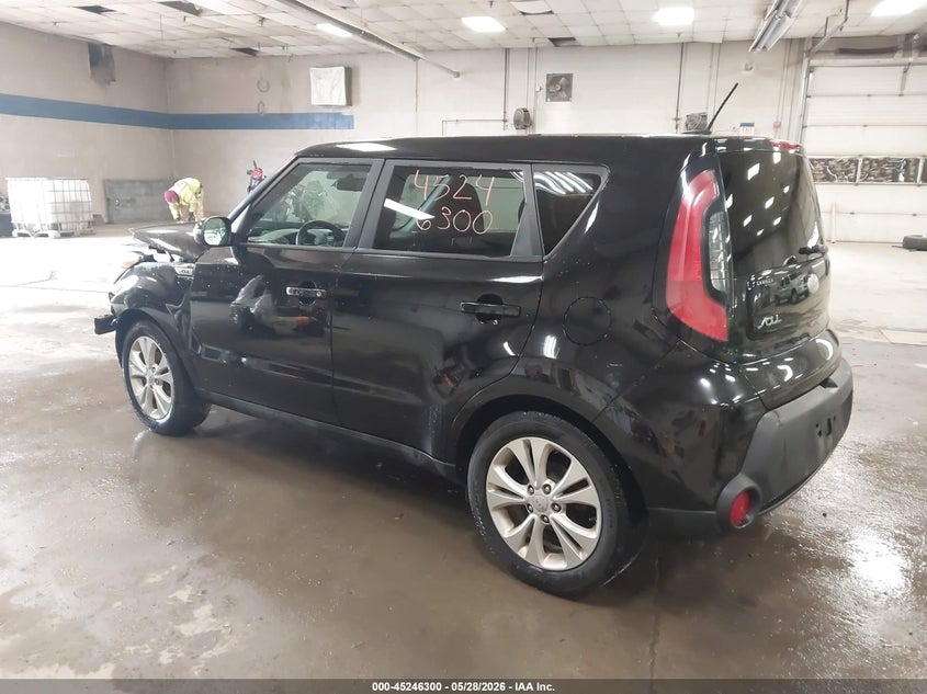 2014 Kia Soul VIN KNDJP3A52E7019790 IAAI salvage auction — FRONT END, Salvage Title, sold $350 on 2026-07-13 (photo 3)