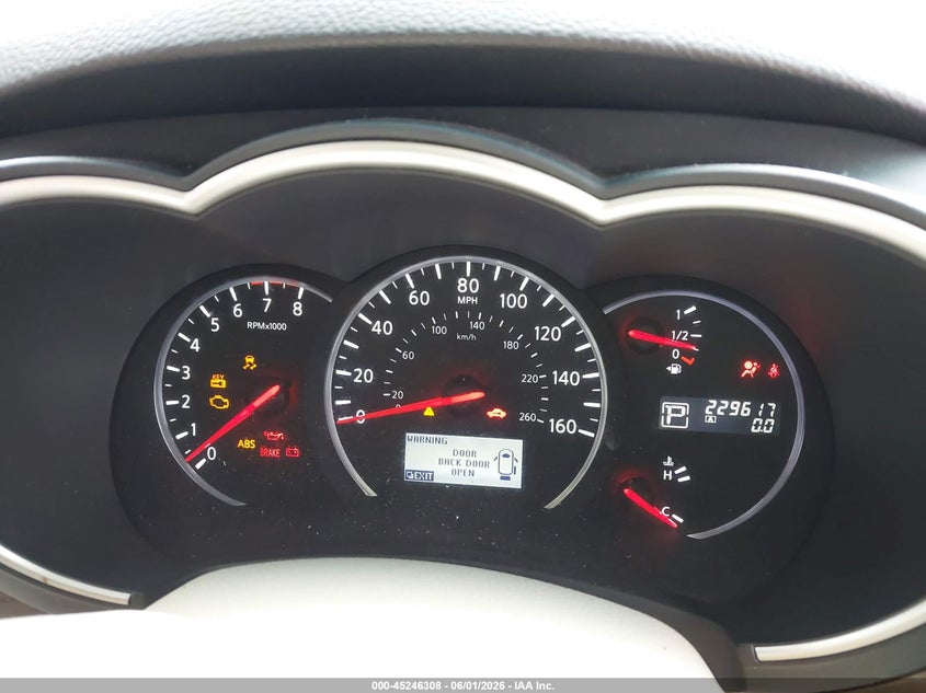 2014 Nissan Quest VIN JN8AE2KPXE9102957 IAAI salvage auction — BIO HAZARD, Salvage Title, sold $275 on 2026-07-10 (photo 7)