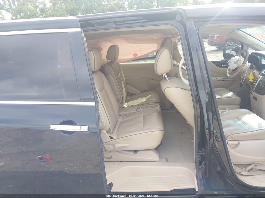 2014 Nissan Quest VIN JN8AE2KPXE9102957 IAAI salvage auction — BIO HAZARD, Salvage Title, sold $275 on 2026-07-10 (photo 8)