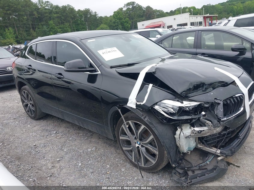 2022 BMW X2 VIN WBXYH9C08N5T73912 IAAI salvage auction — FRONT END, Salvage Title, sold $3,500 on 2026-07-28 (photo 1)