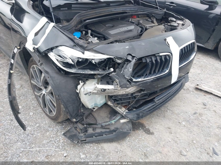 2022 BMW X2 VIN WBXYH9C08N5T73912 IAAI salvage auction — FRONT END, Salvage Title, sold $3,500 on 2026-07-28 (photo 6)