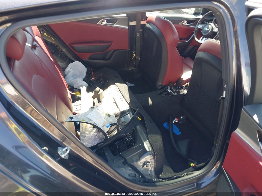2022 Kia Stinger VIN KNAE45LC8N6108381 IAAI salvage auction — FRONT END, Salvage Title, sold $25 on 2026-07-15 (photo 8)