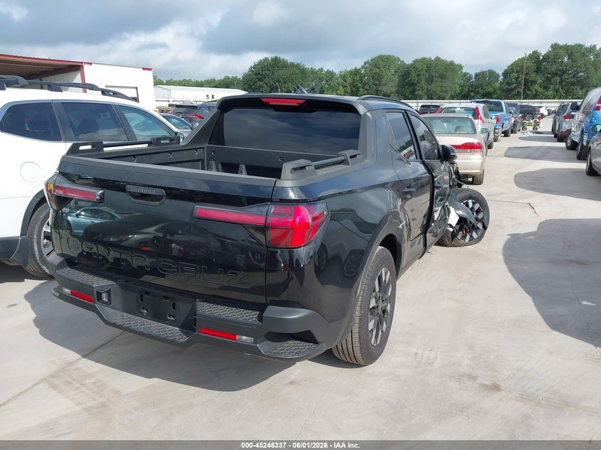 2026 Hyundai Santa cruz VIN 5NTJB4DE0TH157211 IAAI salvage auction — RIGHT FRONT, Salvage Title, sold $9,850 on 2026-09-01 (photo 4)