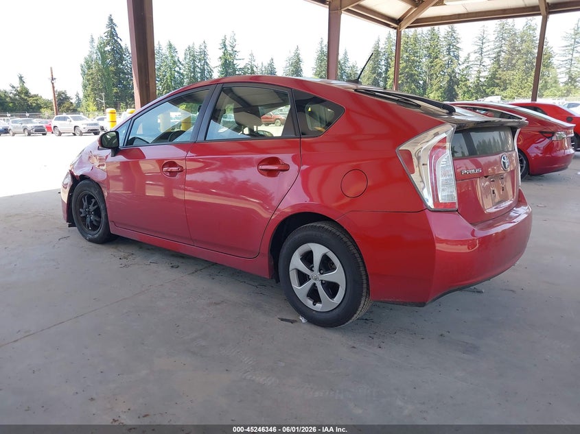 2014 Toyota Prius VIN JTDKN3DU6E1775431 IAAI salvage auction — LEFT FRONT, Salvage Title, sold $3,950 on 2026-07-29 (photo 3)