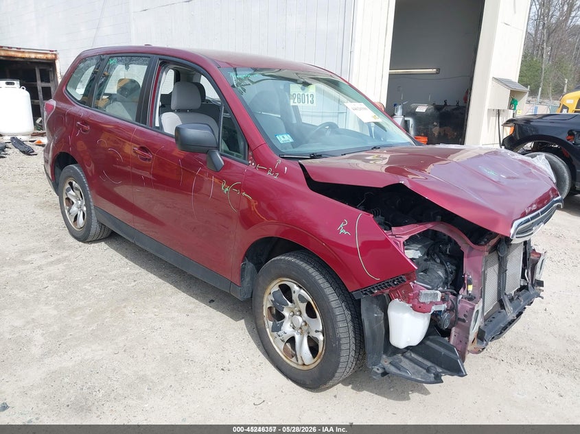 2016 Subaru Forester VIN JF2SJAAC4GH559858 IAAI salvage auction — FRONT END, Salvage Title, sold $800 on 2026-07-14 (photo 1)