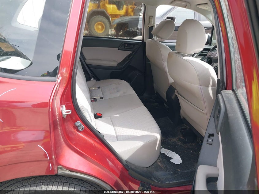 2016 Subaru Forester VIN JF2SJAAC4GH559858 IAAI salvage auction — FRONT END, Salvage Title, sold $800 on 2026-07-14 (photo 8)