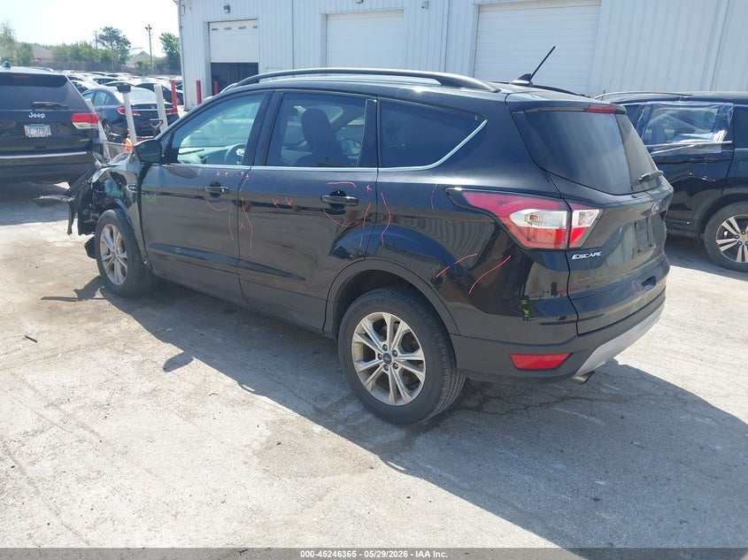 2018 Ford Escape VIN 1FMCU9GD1JUA83586 IAAI salvage auction — LEFT FRONT, Salvage Title, sold $1,750 on 2026-07-28 (photo 3)