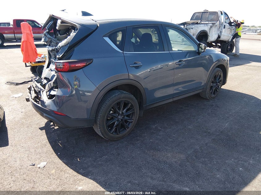 2022 Mazda Cx-5 VIN JM3KFBCM8N0528210 IAAI salvage auction — REAR END, Salvage Title, sold $6,000 on 2026-07-14 (photo 4)
