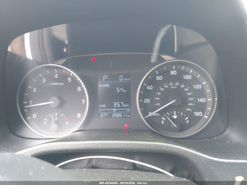 2018 Hyundai Elantra VIN 5NPD74LF8JH376101 IAAI salvage auction — FRONT END, Salvage Title, sold $25 on 2026-07-31 (photo 7)