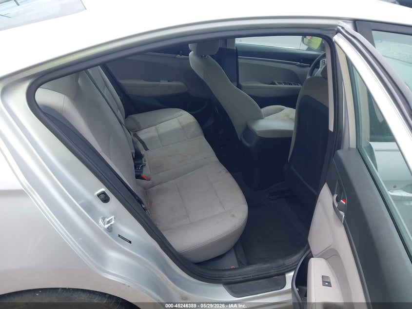 2018 Hyundai Elantra VIN 5NPD74LF8JH376101 IAAI salvage auction — FRONT END, Salvage Title, sold $25 on 2026-07-31 (photo 8)