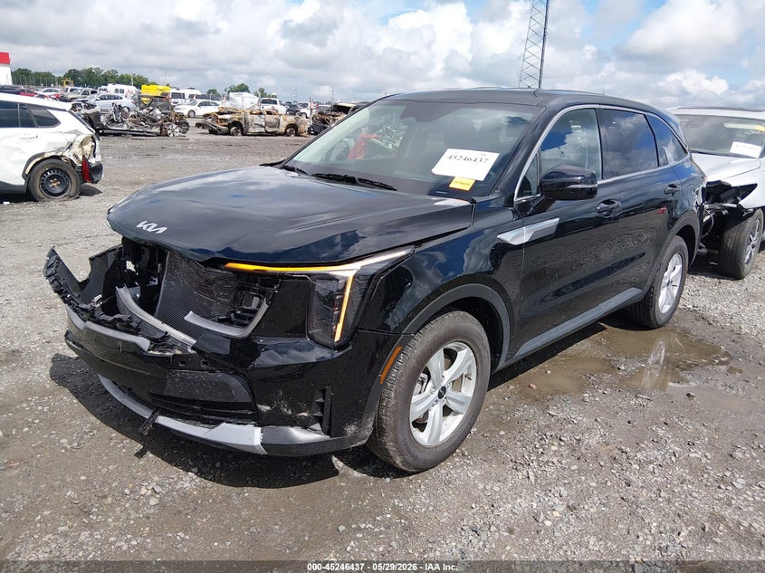 2026 Kia Sorento VIN 5XYRG4JC6TG423974 IAAI salvage auction — FRONT END, Salvage Title, sold $11,475 on 2026-07-29 (photo 2)