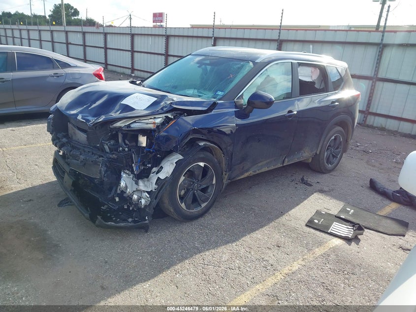 2024 Nissan Rogue VIN 5N1BT3BA1RC716551 IAAI salvage auction — FRONT END, Salvage (Texas), sold $2,850 on 2026-08-05 (photo 2)