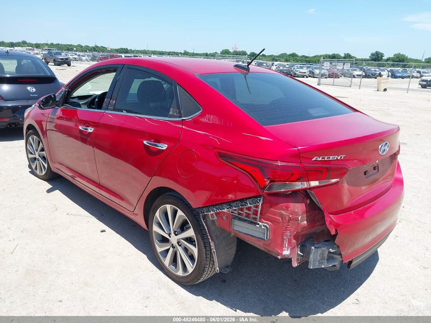 2022 Hyundai Accent VIN 3KPC34A63NE169779 IAAI salvage auction — SIDE, Salvage Title, sold $3,300 on 2026-07-28 (photo 3)