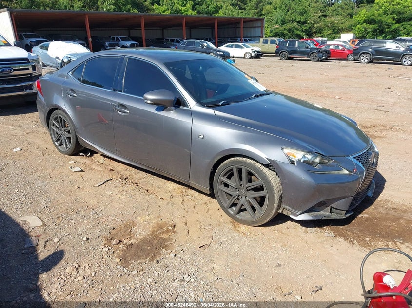 2015 Lexus Is VIN JTHBF1D2XF5081849 IAAI salvage auction — FRONT END, Salvage Title, sold $2,200 on 2026-08-01 (photo 1)