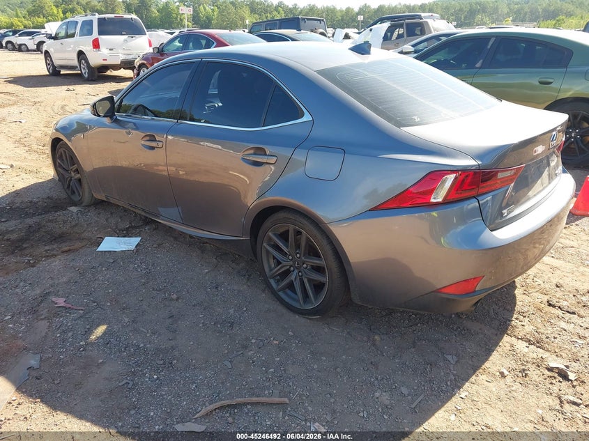 2015 Lexus Is VIN JTHBF1D2XF5081849 IAAI salvage auction — FRONT END, Salvage Title, sold $2,200 on 2026-08-01 (photo 3)
