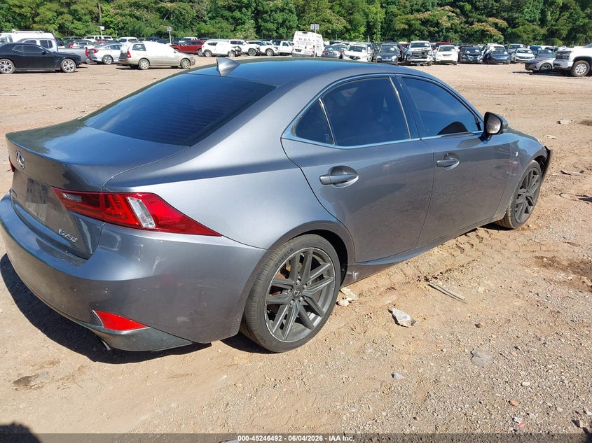 2015 Lexus Is VIN JTHBF1D2XF5081849 IAAI salvage auction — FRONT END, Salvage Title, sold $2,200 on 2026-08-01 (photo 4)
